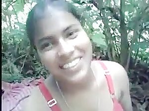Tamil village girl outdoor fuck