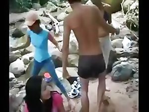 Collage Angels N Lads Outdoor Group Sex