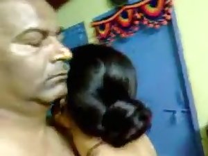 Sexy Homemade Indian Mature Hairy Couple Sex Blowjob MMS