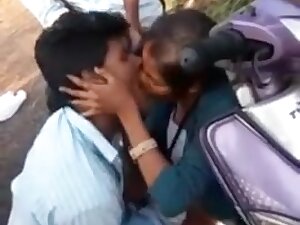 Telugu students having fun
