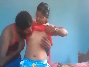 Horny desi north indian couple fucking blue film style