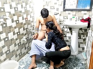 Step Brother And Step Sister Fucking In The Toilet