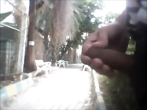 Cock Attack In Public Park