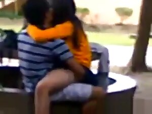 Paki Indian Public Sex On Bench