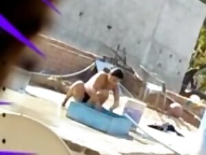 Neighbor aunty hidden bath