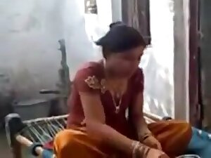 Indian wife and husband friend