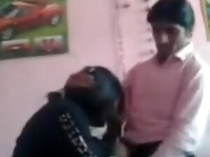 Desi aunty satisfied with big one