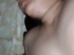 desi wife blows cock and catches cum on face