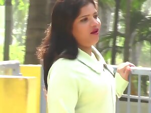 Straight Indian guy gets hard on during b-grade scene