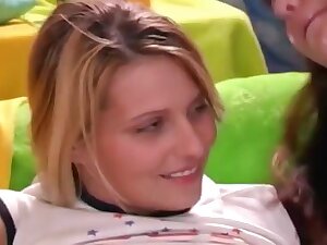 Sexy Young Babes Go Down On Each Other And Uses A Cucumber As A Dildo
