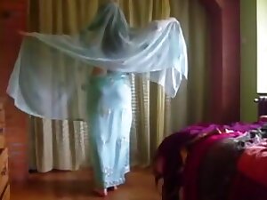 Sexy erotic belly dance