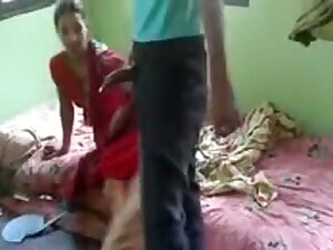 Real desi bhabhi screwed by her devar secretly at home