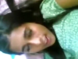 Cute indian girl has oral and missionary sex with belly cumshot