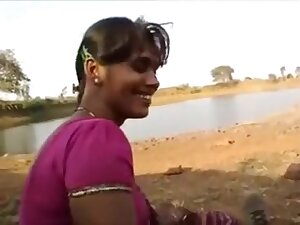 Desi indian blowjob hard outdoor with bf