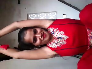 Hot Indian Village Bhabhi Selfie Nude Solo Show