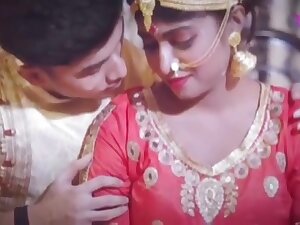 Hot Indian In Suhag Raat Ke Din Devar Ne Choda Dulhan Ko