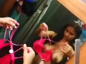 Indian Dress Change Trial Room Clip