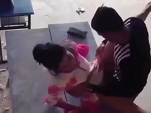 Desi College Girl Sex With Her Boyfriend On Bench