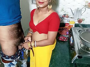 Owner Rough Fucking Maid Girl Who Cooking Food In Kitchen Porn In Hindi Voice With Bengali Boudi