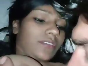 Romantic Boob Sucking Foreplay Of Indian Lovers