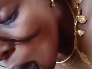 Local Desi Slut Nude Lustfully Sucking Cock