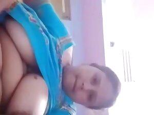 Super Horny Busty Wife Showing Her Horniness