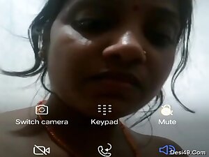 Bhabhi Showing Boobs And Pussy On Vc Part 2