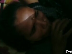 Today Exclusive- Village Bhabhi Blowjob