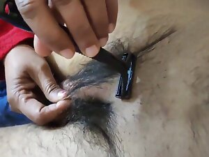Indian Sister Shaved My Private Hair Perfectly In Desi Style