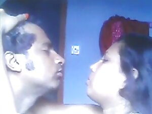Desi Married Aunty Fucks With Lover And Makes Phone Call To Husband
