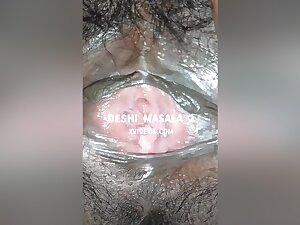 Indian Deshi Wife Hairy Wet Pussy Fucked Creampied By Brother In Law