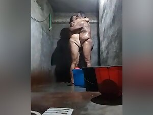 Today Exclusive- Desi Mature Cpl Bathroom Romance