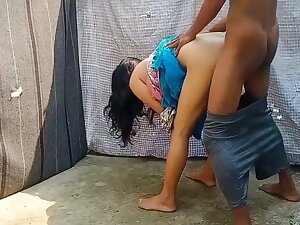 Indian Chachi Shagun Is Nangi With Fuck Her Naighbour And Fuck Standing Doggy Style