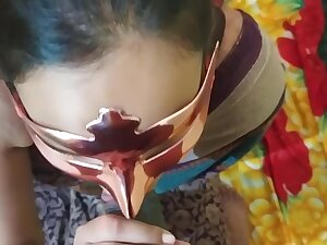 Desi Horny Girl Giving Blowjob And Sucking Balls