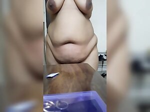 Pizza Dare By An Indian Slut Receives Food