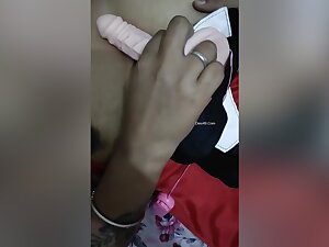 Desi Wife Enjoy With Dildo And Fucked Part 9