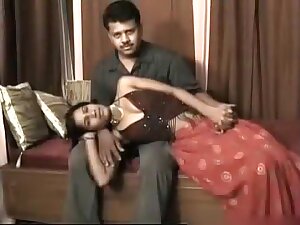 Sapna with her boyfriend