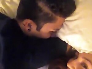 Making out with my Desi gal in bed
