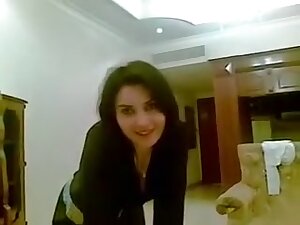 Arab Cute Young Gf Showing Her Big Boobs Cleanshaved Pussy And Cute Ass
