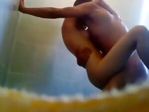 Young Couple Sex In Shower