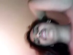 Cute agreeable girlfriend engulfing n riding ally Shlong