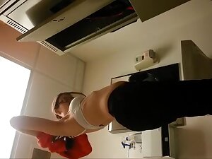 Natasha Indian Babe Changing