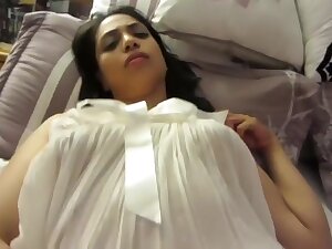 Hot Sexy Wife Love Tunnel Masturbate and Giving Orall-Service