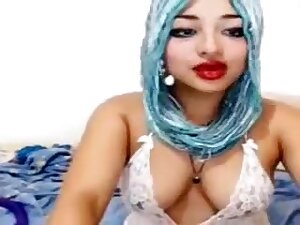 Muslim Girl 1st Time Webcam