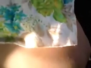 Smutty quick fuck outside with my mature auntie on web camera