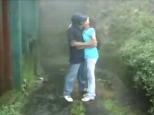 Indian couple to fuck in the rain movie