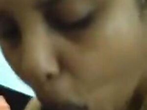 Horny aunty blowjob and get cum