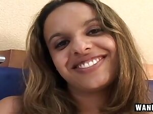 Wild Latina Goes After Two Dicks