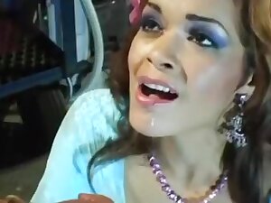 Sexy Brunette Gets Fucked & Facialed