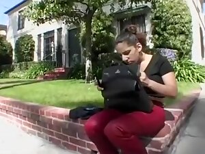 Adara smoking